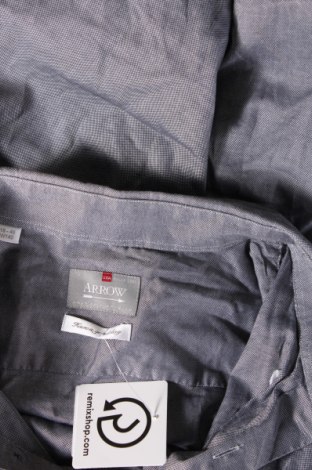Ανδρικό πουκάμισο Arrow, Μέγεθος 3XL, Χρώμα Γκρί, Τιμή 5,92 €