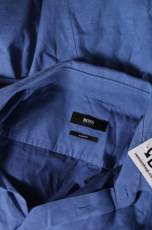 Мъжка риза BOSS, Размер XL, Цвят Син, Цена 58,00 лв.