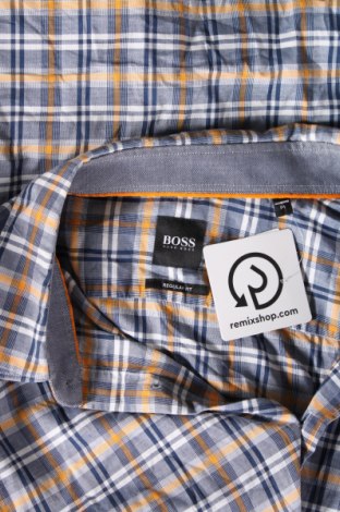 Ανδρικό πουκάμισο BOSS, Μέγεθος M, Χρώμα Πολύχρωμο, Τιμή 52,38 €