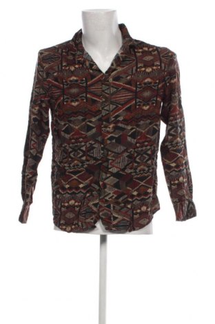 Ανδρικό πουκάμισο Bershka, Μέγεθος L, Χρώμα Πολύχρωμο, Τιμή 7,18 €