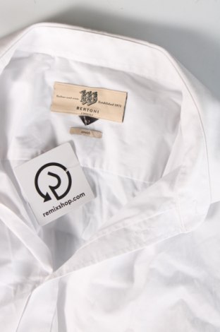Мъжка риза Bertoni, Размер L, Цвят Бял, Цена 46,75 лв.