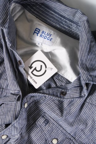 Herrenhemd Blue Ridge, Größe L, Farbe Blau, Preis 6,66 €
