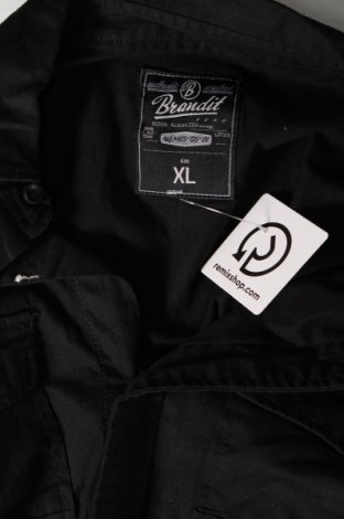 Pánska košeľa  Brandit, Veľkosť XL, Farba Čierna, Cena  9,64 €