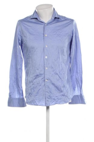 Мъжка риза Alessandro Gherardi, Размер M, Цвят Син, Цена 30,00 лв.