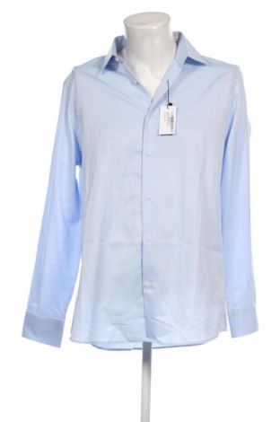 Herrenhemd Burton of London, Größe XL, Farbe Blau, Preis 23,81 €