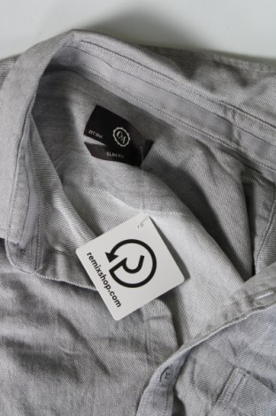 Herrenhemd C&A, Größe L, Farbe Grau, Preis 6,66 €
