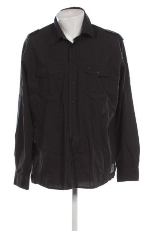 Ανδρικό πουκάμισο Camel Active, Μέγεθος XL, Χρώμα Μαύρο, Τιμή 19,09 €