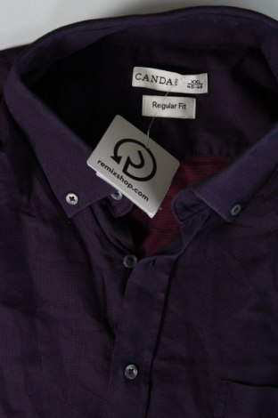 Мъжка риза Canda, Размер XXL, Цвят Лилав, Цена 11,60 лв.