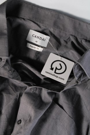 Мъжка риза Canda, Размер XXL, Цвят Сив, Цена 11,60 лв.