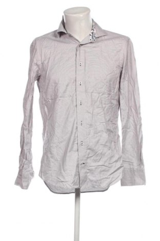 Ανδρικό πουκάμισο Cavallaro Napoli, Μέγεθος M, Χρώμα Γκρί, Τιμή 17,01 €