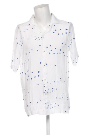 Ανδρικό πουκάμισο Cleptomanicx, Μέγεθος L, Χρώμα Λευκό, Τιμή 30,62 €