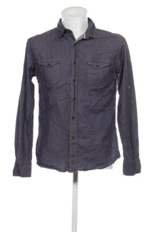 Ανδρικό πουκάμισο CoolCat, Μέγεθος L, Χρώμα Μπλέ, Τιμή 12,62 €