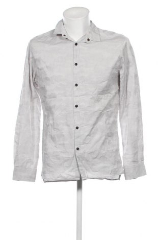 Ανδρικό πουκάμισο Core By Jack & Jones, Μέγεθος M, Χρώμα Γκρί, Τιμή 5,26 €