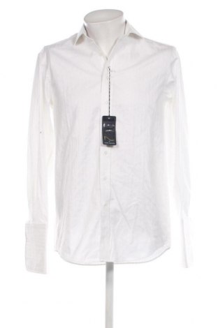 Ανδρικό πουκάμισο Daniel Hechter, Μέγεθος M, Χρώμα Λευκό, Τιμή 38,40 €