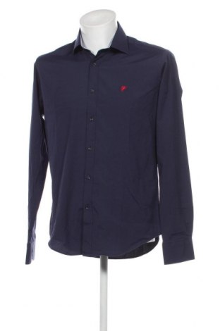 Ανδρικό πουκάμισο Denim Culture, Μέγεθος M, Χρώμα Μπλέ, Τιμή 15,88 €