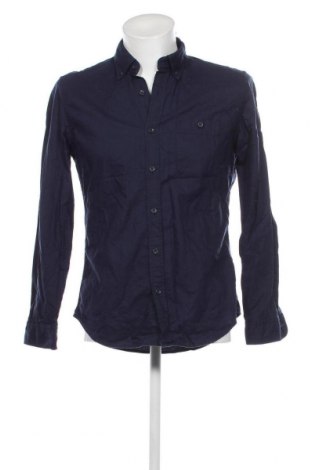 Ανδρικό πουκάμισο Dressmann, Μέγεθος M, Χρώμα Μπλέ, Τιμή 7,36 €