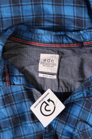 Мъжка риза Edc By Esprit, Размер XL, Цвят Син, Цена 13,60 лв.