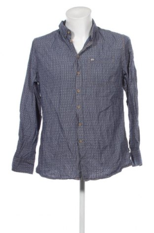 Ανδρικό πουκάμισο Engbers, Μέγεθος L, Χρώμα Μπλέ, Τιμή 17,01 €