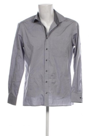 Ανδρικό πουκάμισο Eterna, Μέγεθος L, Χρώμα Γκρί, Τιμή 18,71 €