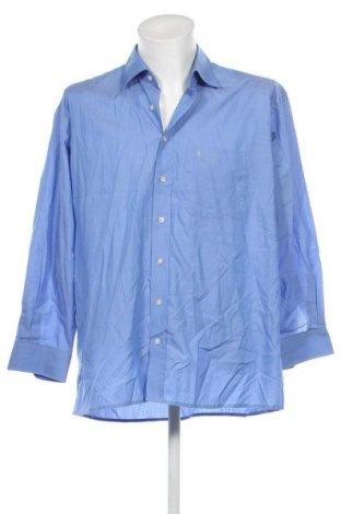 Ανδρικό πουκάμισο Eterna, Μέγεθος XL, Χρώμα Μπλέ, Τιμή 11,23 €