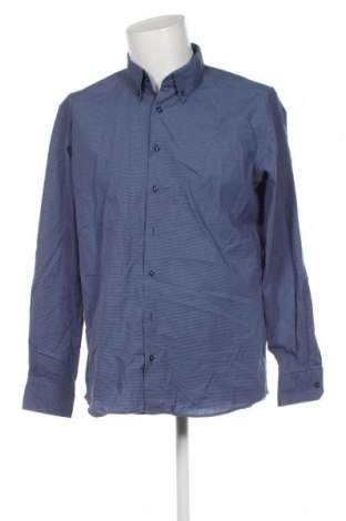 Ανδρικό πουκάμισο Eterna, Μέγεθος L, Χρώμα Μπλέ, Τιμή 30,62 €