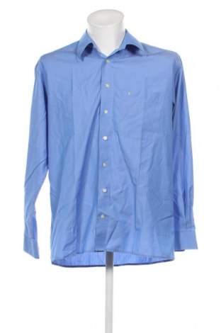 Ανδρικό πουκάμισο Eterna, Μέγεθος L, Χρώμα Μπλέ, Τιμή 28,00 €