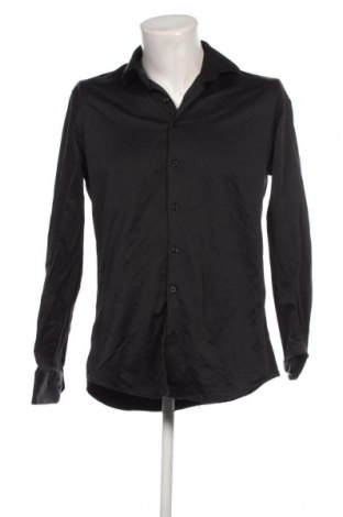 Ανδρικό πουκάμισο Ferlucci, Μέγεθος L, Χρώμα Μαύρο, Τιμή 9,90 €