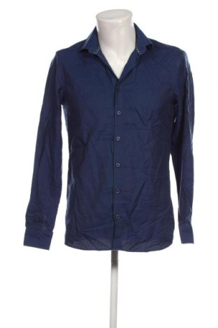 Ανδρικό πουκάμισο Finshley&Harding, Μέγεθος M, Χρώμα Μπλέ, Τιμή 10,52 €