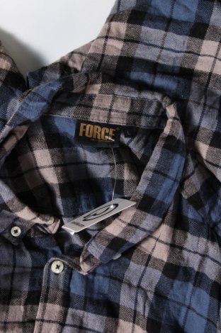 Ανδρικό πουκάμισο Force, Μέγεθος L, Χρώμα Πολύχρωμο, Τιμή 7,18 €