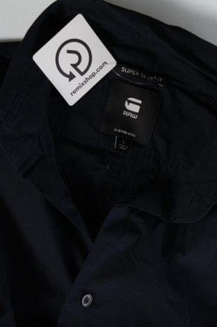 Herrenhemd G-Star Raw, Größe L, Farbe Blau, Preis € 52,19