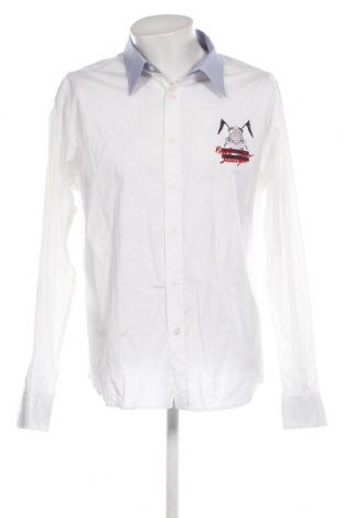 Мъжка риза Gaastra, Размер 3XL, Цвят Бял, Цена 147,25 лв.