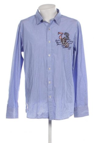 Ανδρικό πουκάμισο Galvanni, Μέγεθος XXL, Χρώμα Μπλέ, Τιμή 75,32 €