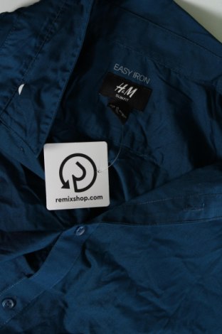 Ανδρικό πουκάμισο H&M, Μέγεθος XL, Χρώμα Μπλέ, Τιμή 7,18 €