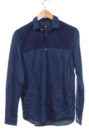 Ανδρικό πουκάμισο H&M, Μέγεθος S, Χρώμα Μπλέ, Τιμή 3,59 €
