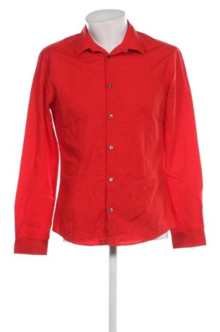 Ανδρικό πουκάμισο H&M, Μέγεθος M, Χρώμα Κόκκινο, Τιμή 4,49 €