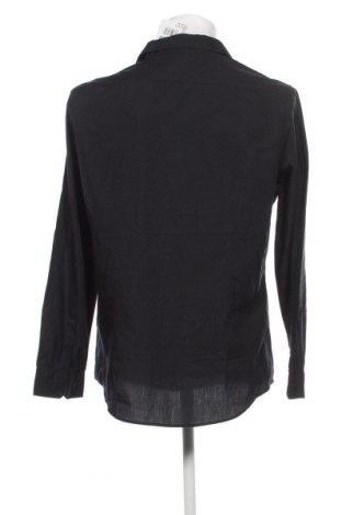 Мъжка риза H&M, Размер L, Цвят Черен, Цена 9,57 лв.