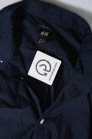 Herrenhemd H&M, Größe M, Farbe Blau, Preis € 4,04