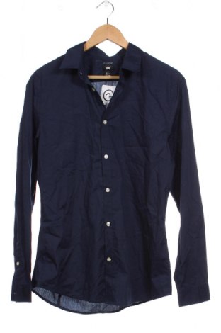 Herrenhemd H&M, Größe M, Farbe Blau, Preis 4,04 €