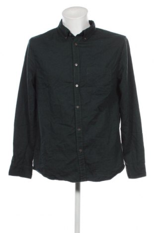 Ανδρικό πουκάμισο H&M Divided, Μέγεθος M, Χρώμα Πράσινο, Τιμή 8,97 €