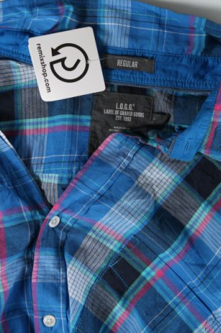 Herrenhemd H&M L.O.G.G., Größe XL, Farbe Mehrfarbig, Preis € 20,18