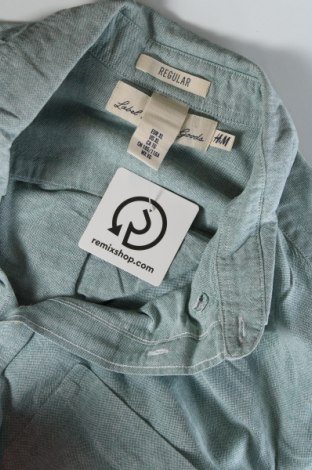 Herrenhemd H&M L.O.G.G., Größe XL, Farbe Blau, Preis 8,07 €