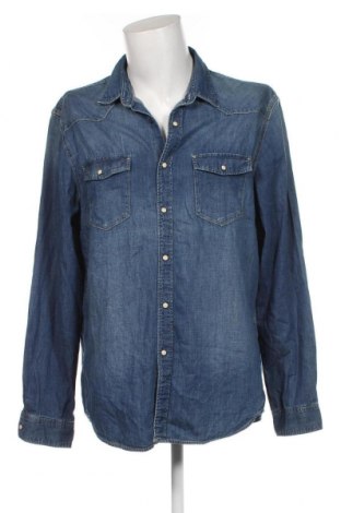 Herrenhemd H&M L.O.G.G., Größe XL, Farbe Blau, Preis € 10,09