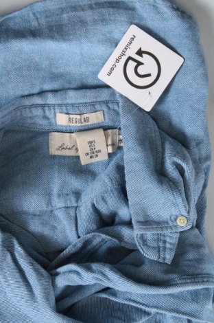 Ανδρικό πουκάμισο H&M L.O.G.G., Μέγεθος S, Χρώμα Μπλέ, Τιμή 6,28 €