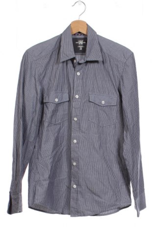 Ανδρικό πουκάμισο H&M L.O.G.G., Μέγεθος S, Χρώμα Γκρί, Τιμή 4,49 €