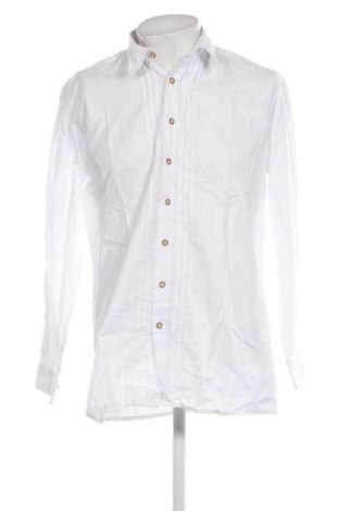 Ανδρικό πουκάμισο Hammerschmid, Μέγεθος M, Χρώμα Λευκό, Τιμή 16,84 €
