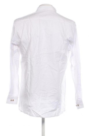 Ανδρικό πουκάμισο Hammerschmid, Μέγεθος M, Χρώμα Λευκό, Τιμή 19,09 €