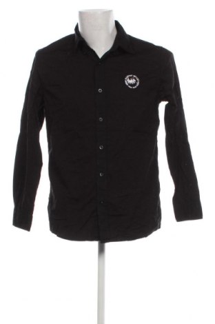 Мъжка риза Harvey Miller, Размер M, Цвят Черен, Цена 8,00 лв.