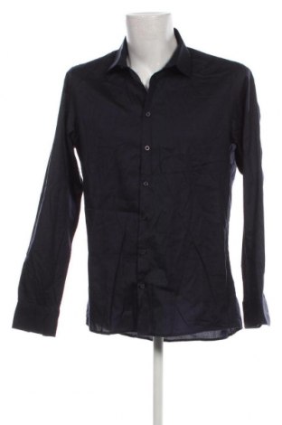 Ανδρικό πουκάμισο Hema, Μέγεθος L, Χρώμα Μπλέ, Τιμή 9,87 €