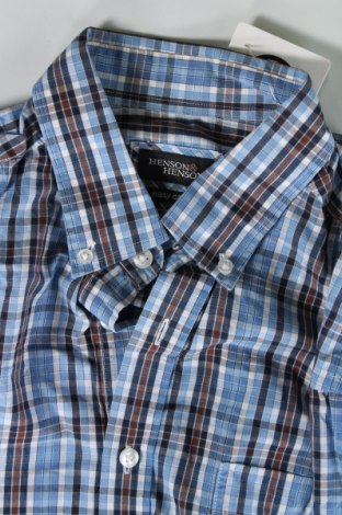 Мъжка риза Henson & Henson, Размер M, Цвят Многоцветен, Цена 7,25 лв.