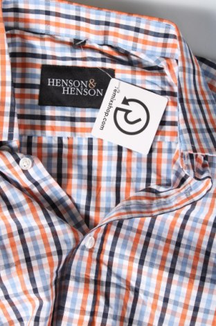 Herrenhemd Henson & Henson, Größe L, Farbe Mehrfarbig, Preis € 8,07